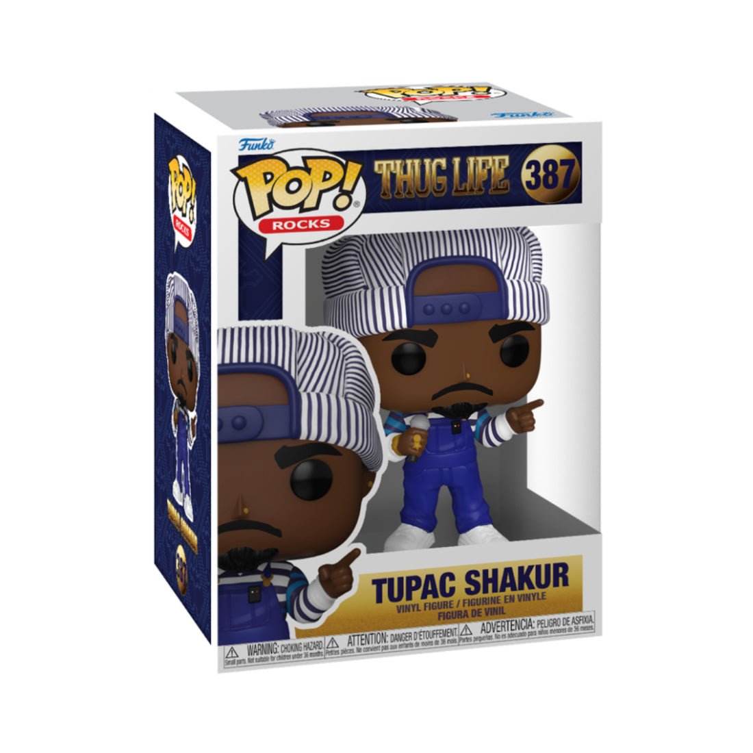 Funko Pop! Rocks: Tupac 90's #387 - دمية - Store 974 | ستور ٩٧٤