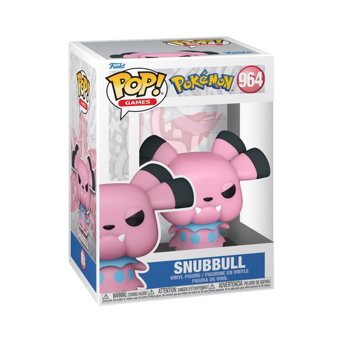 Funko Pop! Games: Pokemon - Snubbull (EMEA) #964 - دمية - Store 974 | ستور ٩٧٤