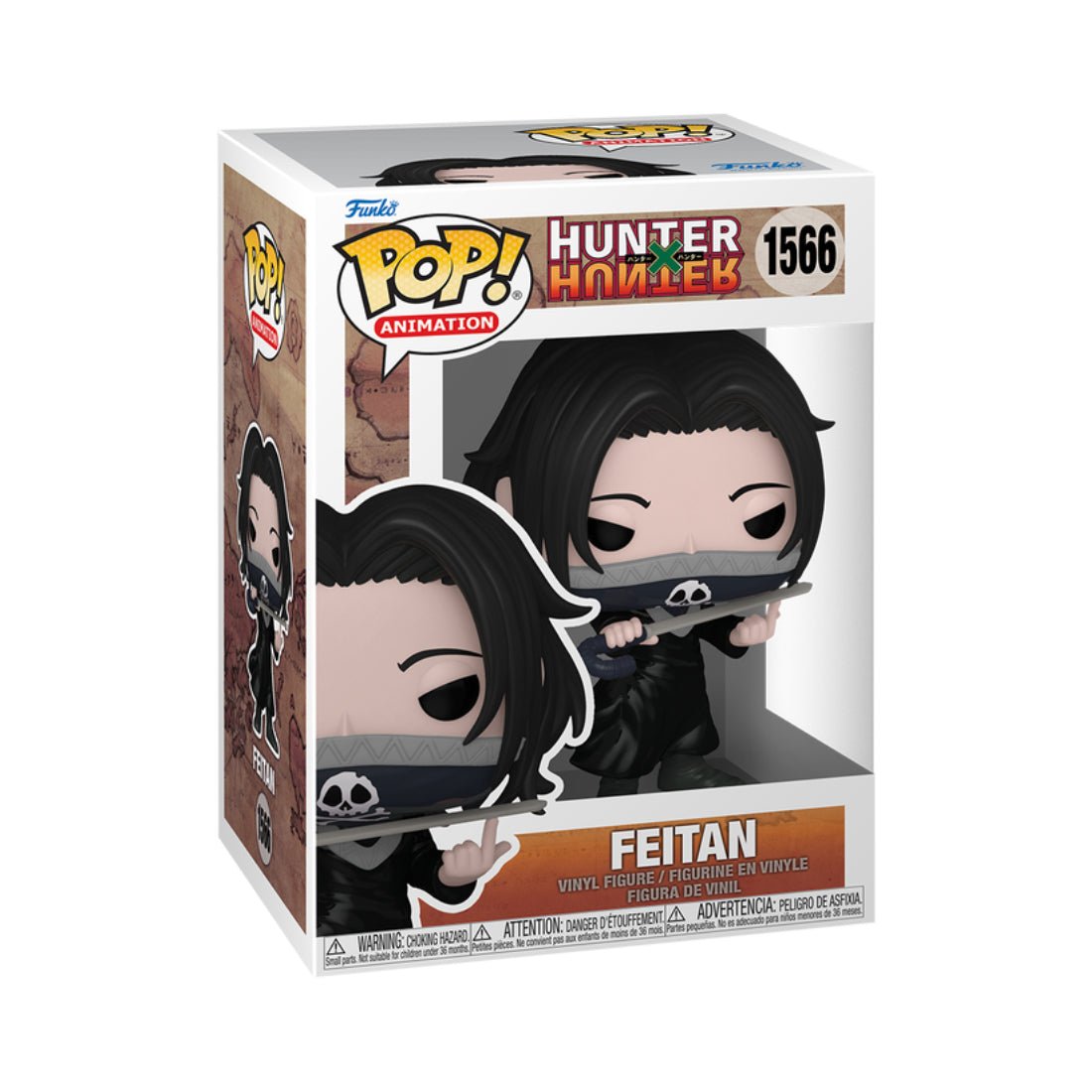 Funko Pop! Animation: Hunter x Hunter - Feitan #1566 - دمية - Store 974 | ستور ٩٧٤