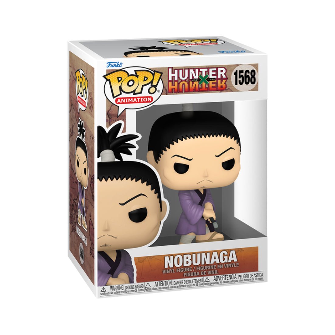 Funko Pop! Animation: Hunter x Hunter - Nobunaga #1568 - دمية Funko Pop! Animation: Hunter x Hunter - Nobunaga #1568 - دمية