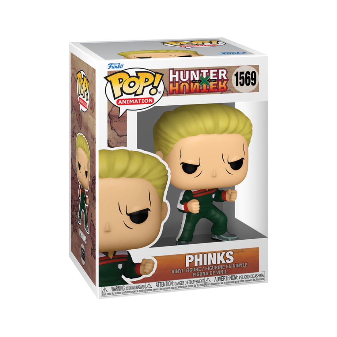 Funko Pop! Animation: Hunter x Hunter - Phinks #1569 - دمية Funko Pop! Animation: Hunter x Hunter - Phinks #1569 - دمية