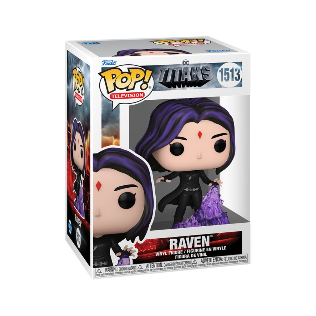 Funko Pop! Tv: Teen Titans Go - Raven #1513 - دمية - Store 974 | ستور ٩٧٤