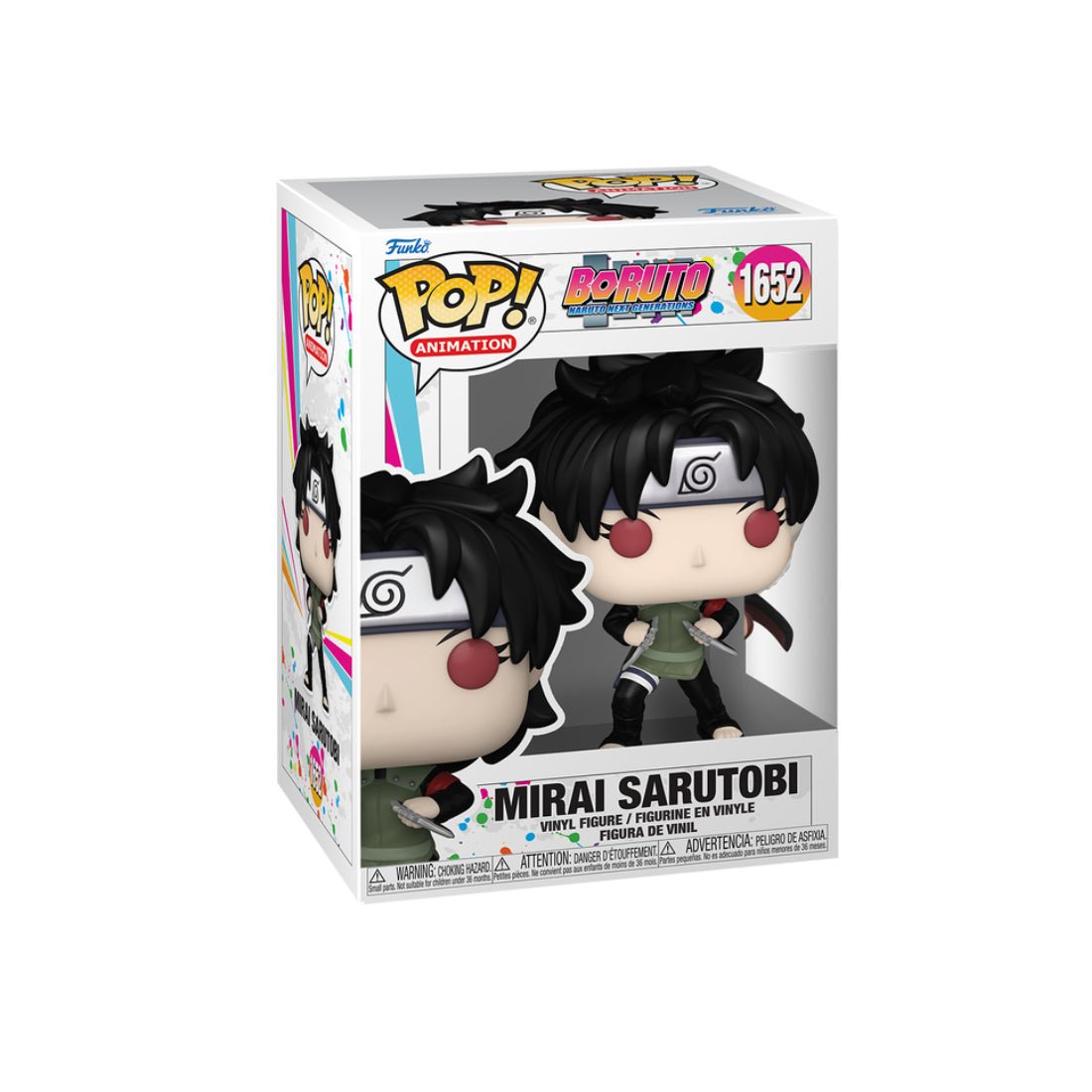 Funko Pop! Animation: Boruto - Mirai Sarutobi #1652 - دمية - Store 974 | ستور ٩٧٤