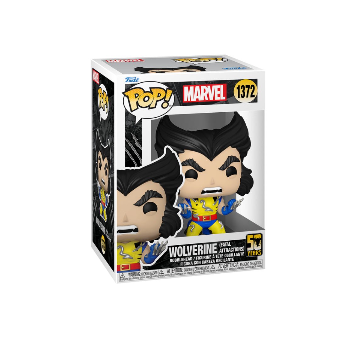 Funko Pop! Marvel: Wolverine 50th - Ultimate Wolverine (Fatal Attractions) #1372 - دمية - Store 974 | ستور ٩٧٤