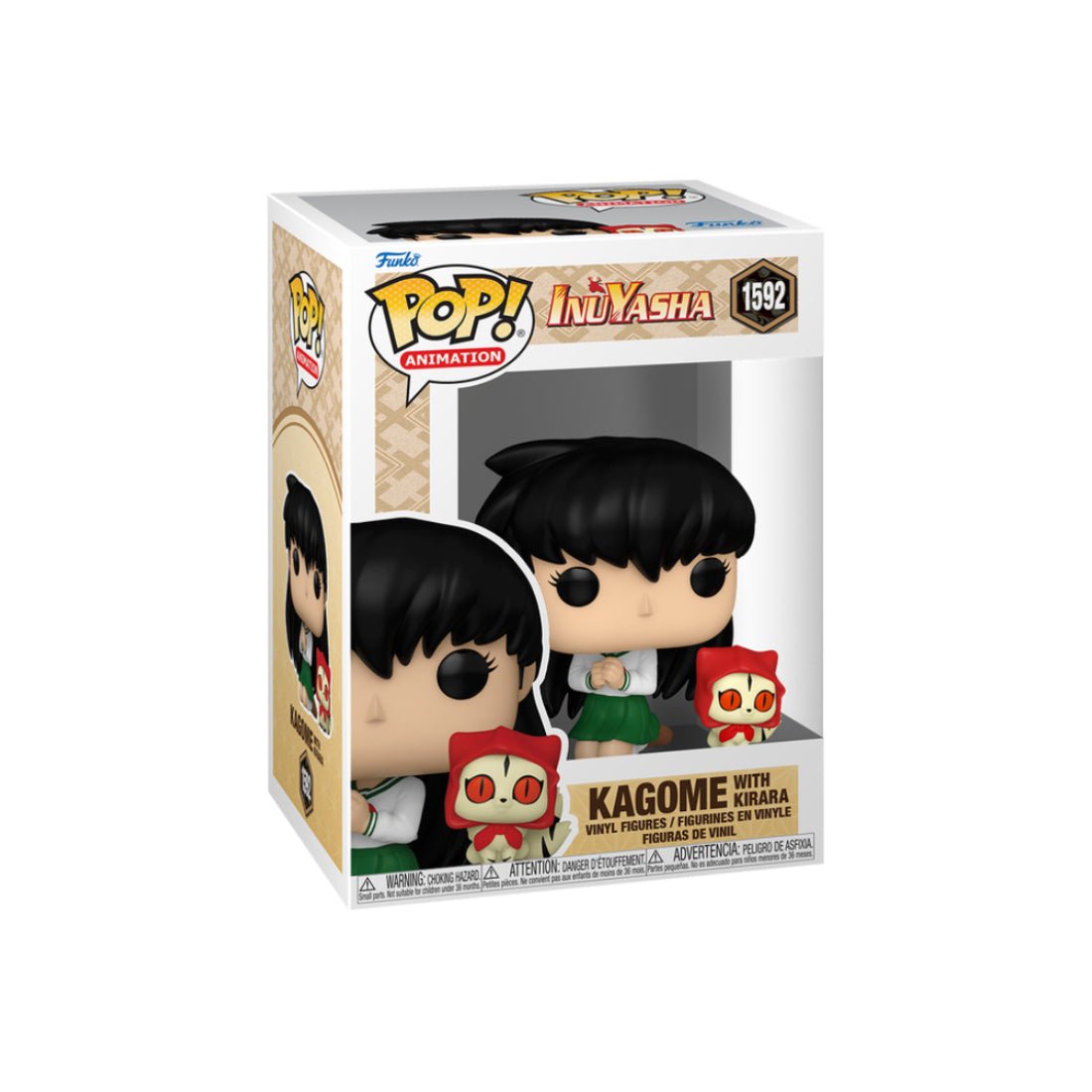 Funko Pop! Animation: Inuyasha - Kagome with Kirara #1592 - دمية - Store 974 | ستور ٩٧٤