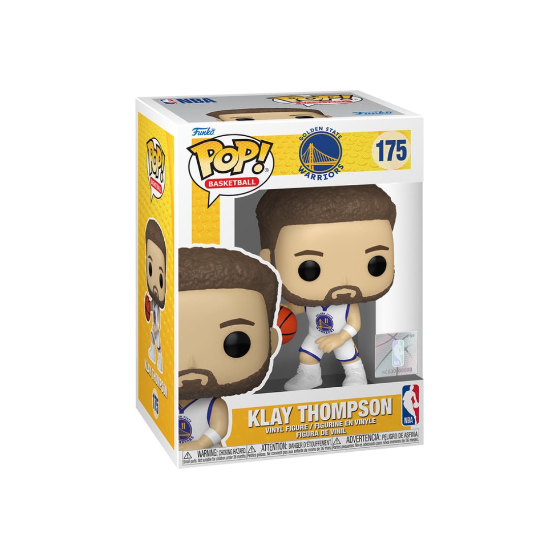 Funko Pop! Basketball: NBA Warriors - Klay Thompson #175 - دمية - Store 974 | ستور ٩٧٤