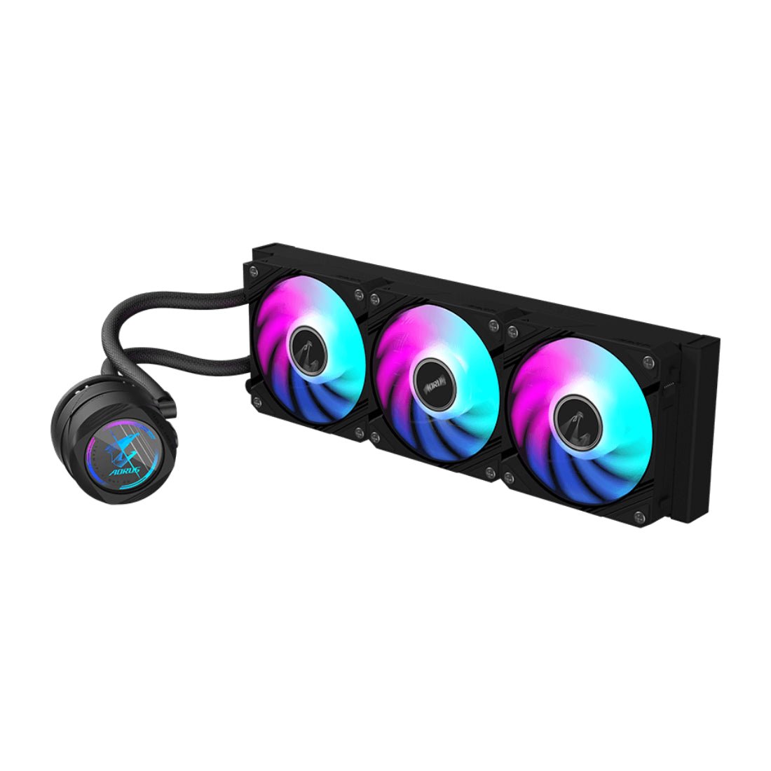 Gigabyte GP - Aorus Waterforce II 360 ARGB AIO Liquid Cooler - Black - مبرد - Store 974 | ستور ٩٧٤