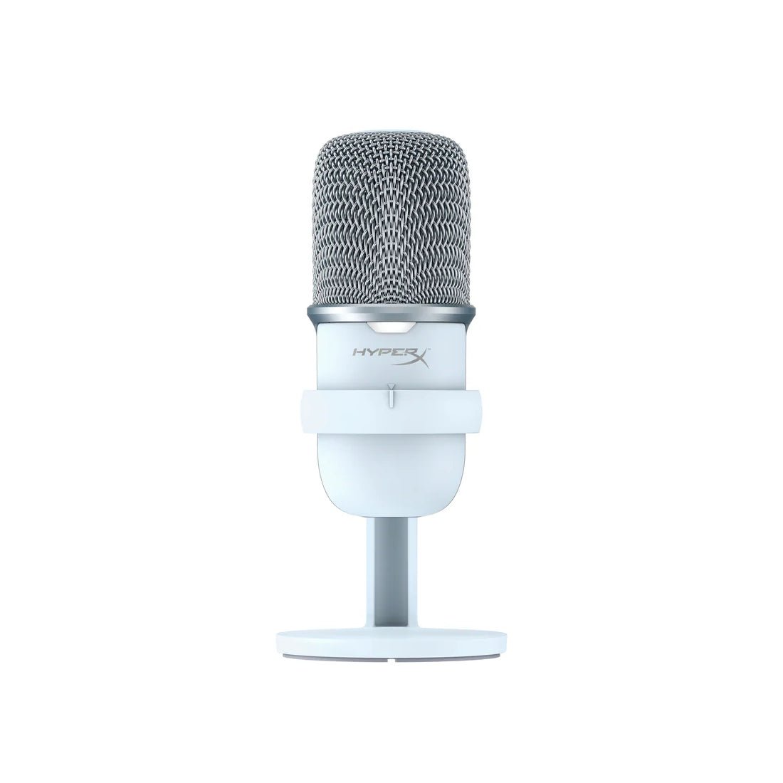 HyperX SoloCast Gaming/Streaming Microphone - White - HyperX SoloCast Gaming/Streaming Microphone - White -