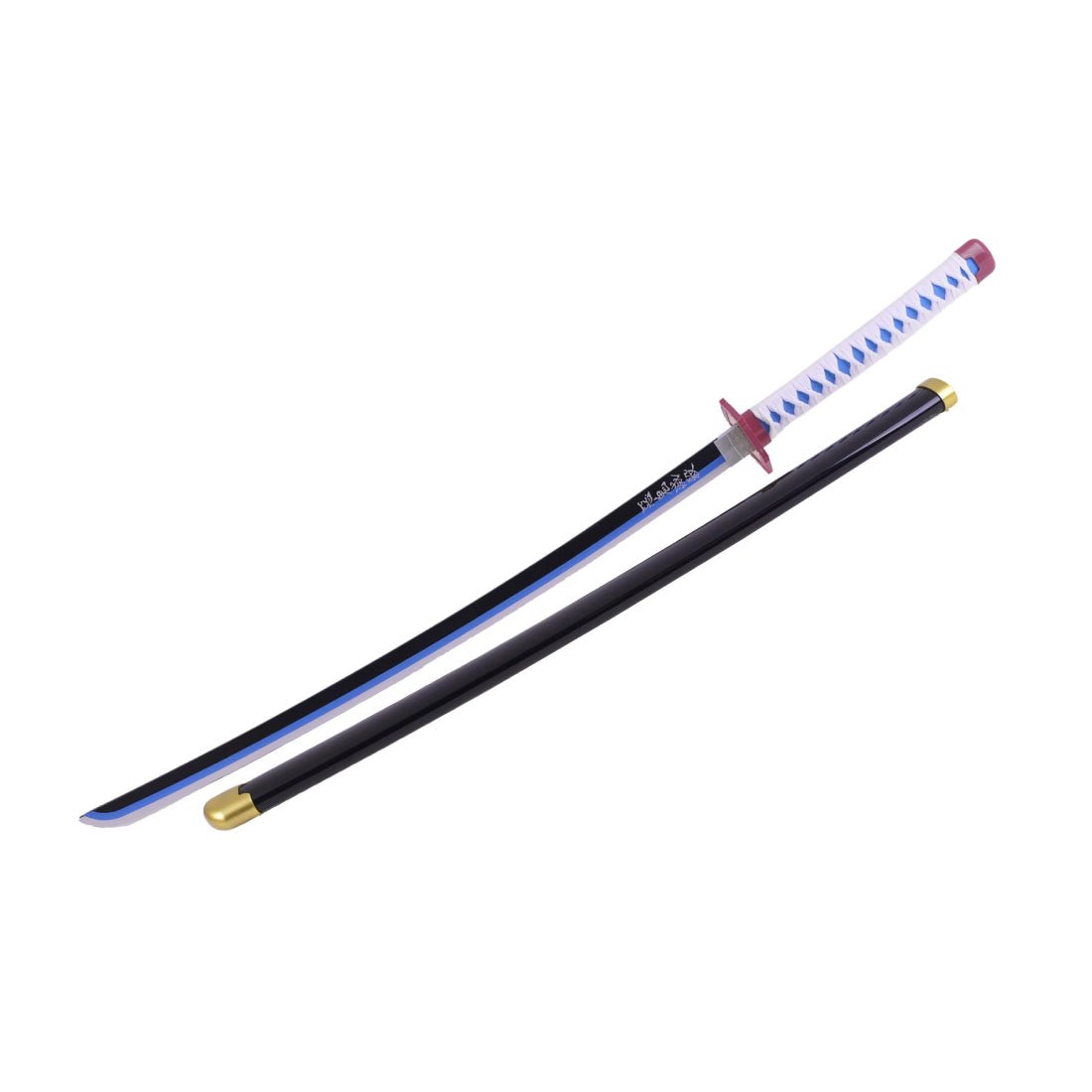 Giyu Tomioka Katana Sword - Black - اكسسوارات Giyu Tomioka Katana Sword - Black - اكسسوارات