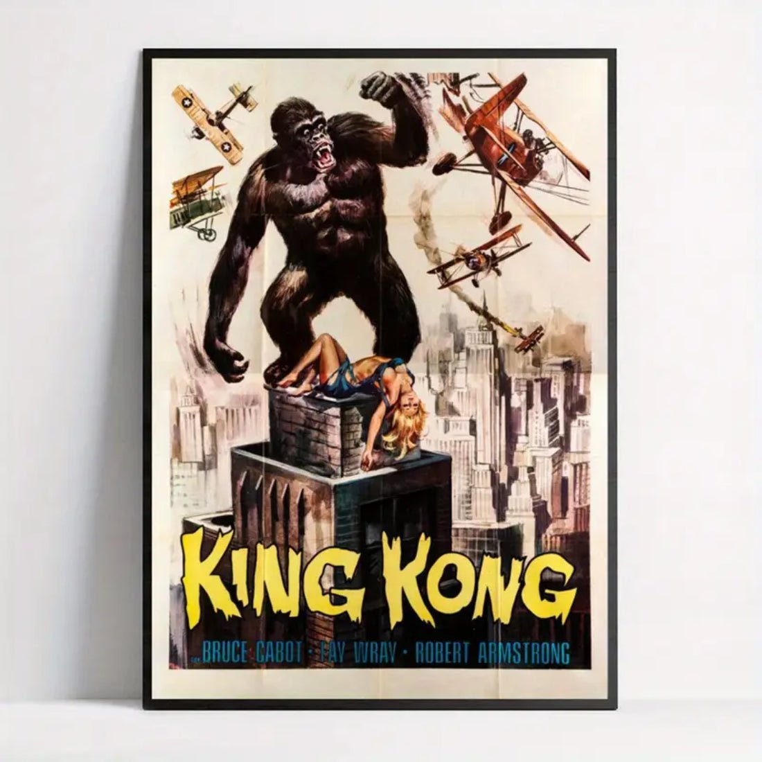 King Kong 1933 Movie Wall Art Poster (50x70cm) - 1 Piece - ملصق - Store 974 | ستور ٩٧٤