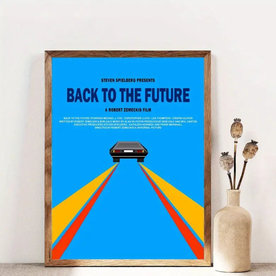 Back to the Future Movie Wall Art Poster (50x70cm) - 1 Piece - ملصق - Store 974 | ستور ٩٧٤