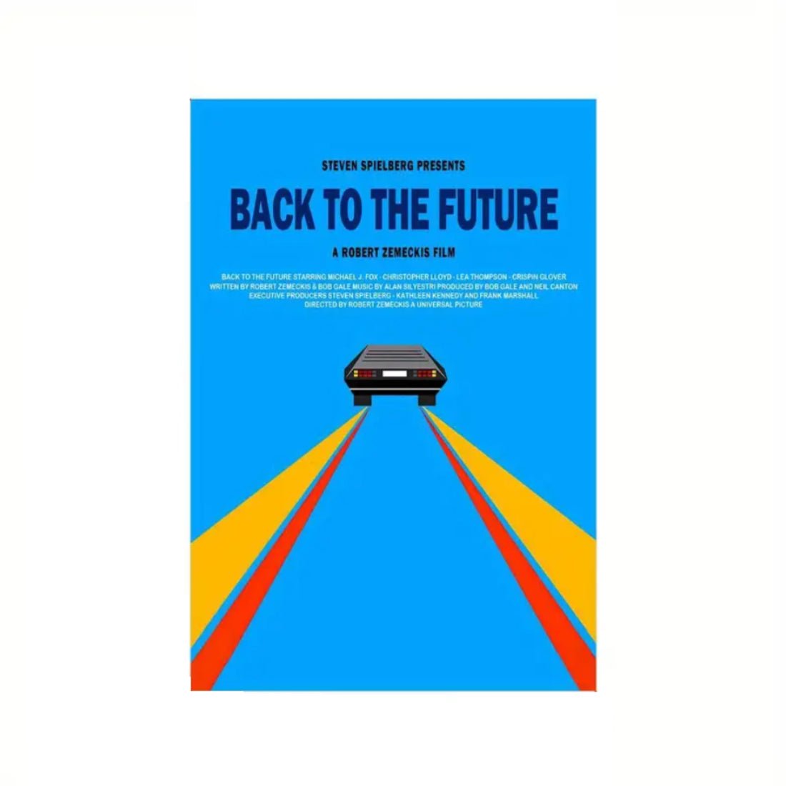 Back to the Future Movie Wall Art Poster (50x70cm) - 1 Piece - ملصق - Store 974 | ستور ٩٧٤