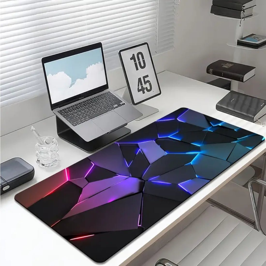 Geometric Waterproof Gaming Mouse Pad - حصيرة الفأرة - Store 974 | ستور ٩٧٤