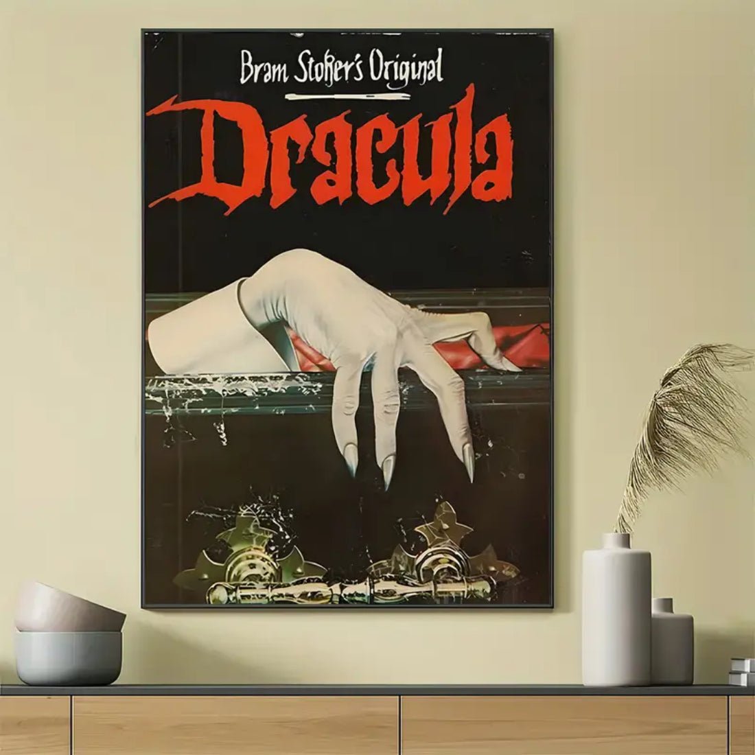 Unframed Dracula Movie Poster  (50.8X71.12CM) - 1 Piece - ملصق - Store 974 | ستور ٩٧٤