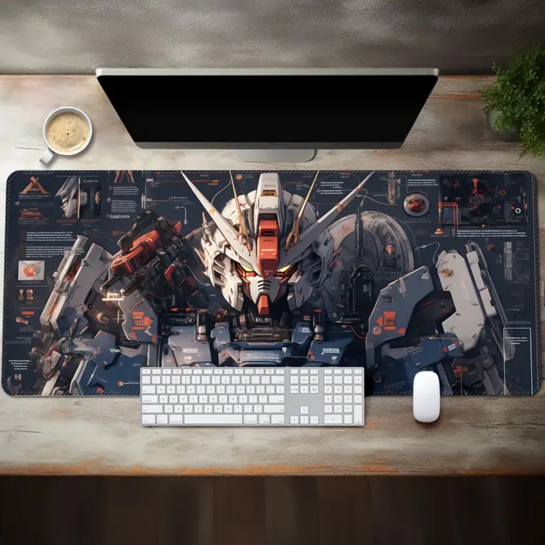 Gundam XL Gaming Mouse Pad - حصيرة الفأرة - Store 974 | ستور ٩٧٤