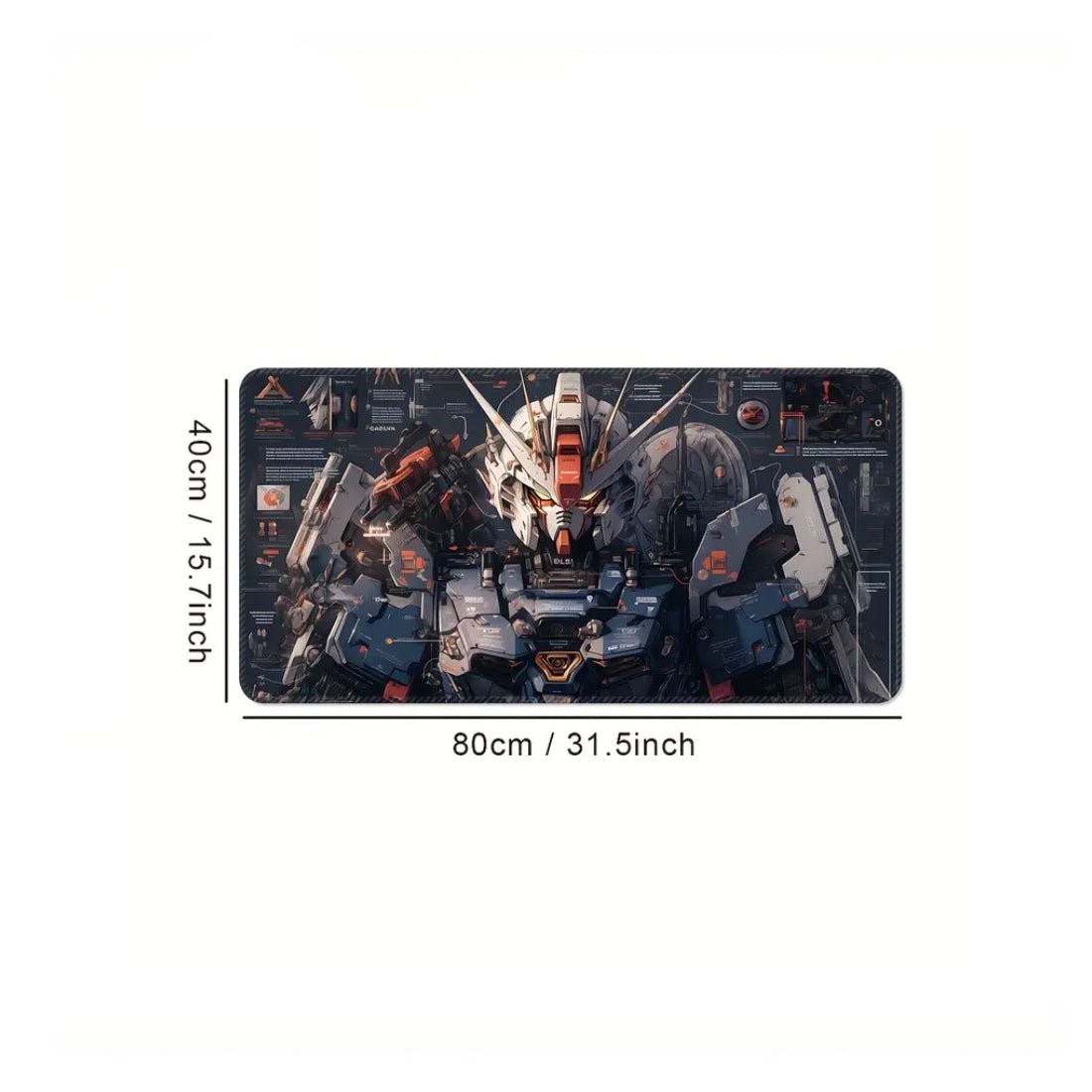 Gundam XL Gaming Mouse Pad - حصيرة الفأرة - Store 974 | ستور ٩٧٤