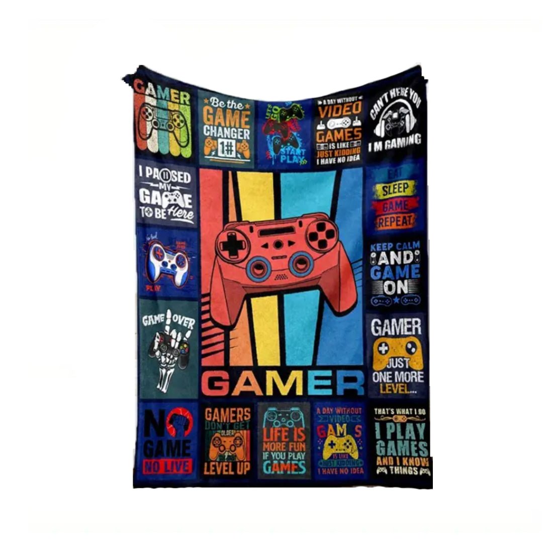 Game Flannel Blanket For All Season (150x200cm)  - 1 Piece - غطاء - Store 974 | ستور ٩٧٤