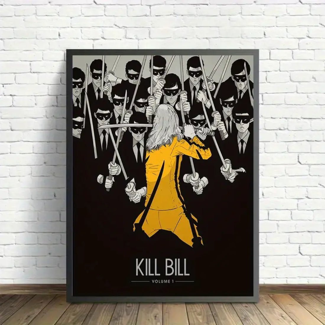 Kill Bill V1 Canvas Poster (30x1x40cm) - 1 Piece - ملصق - Store 974 | ستور ٩٧٤