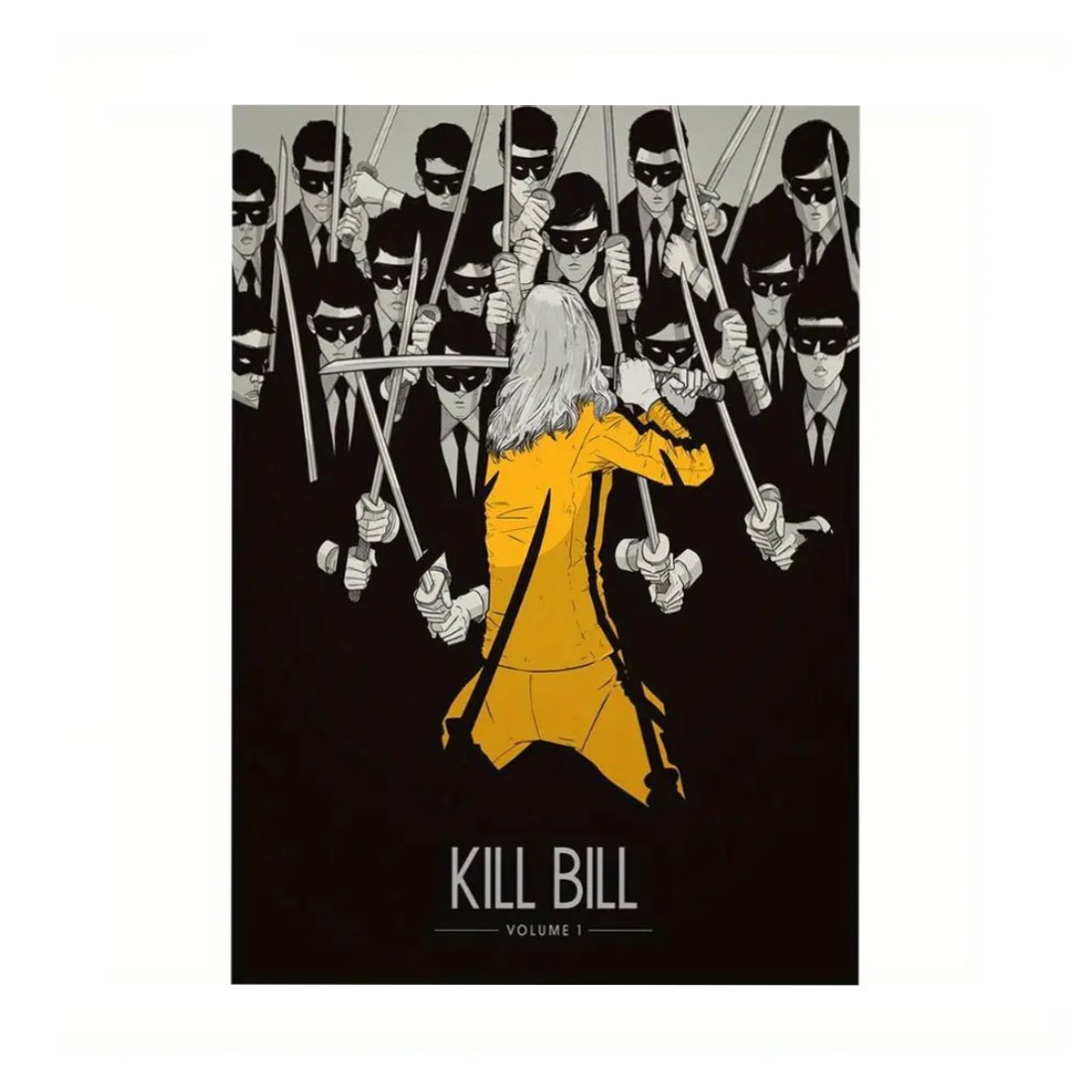 Kill Bill V1 Canvas Poster (30x1x40cm) - 1 Piece - ملصق - Store 974 | ستور ٩٧٤