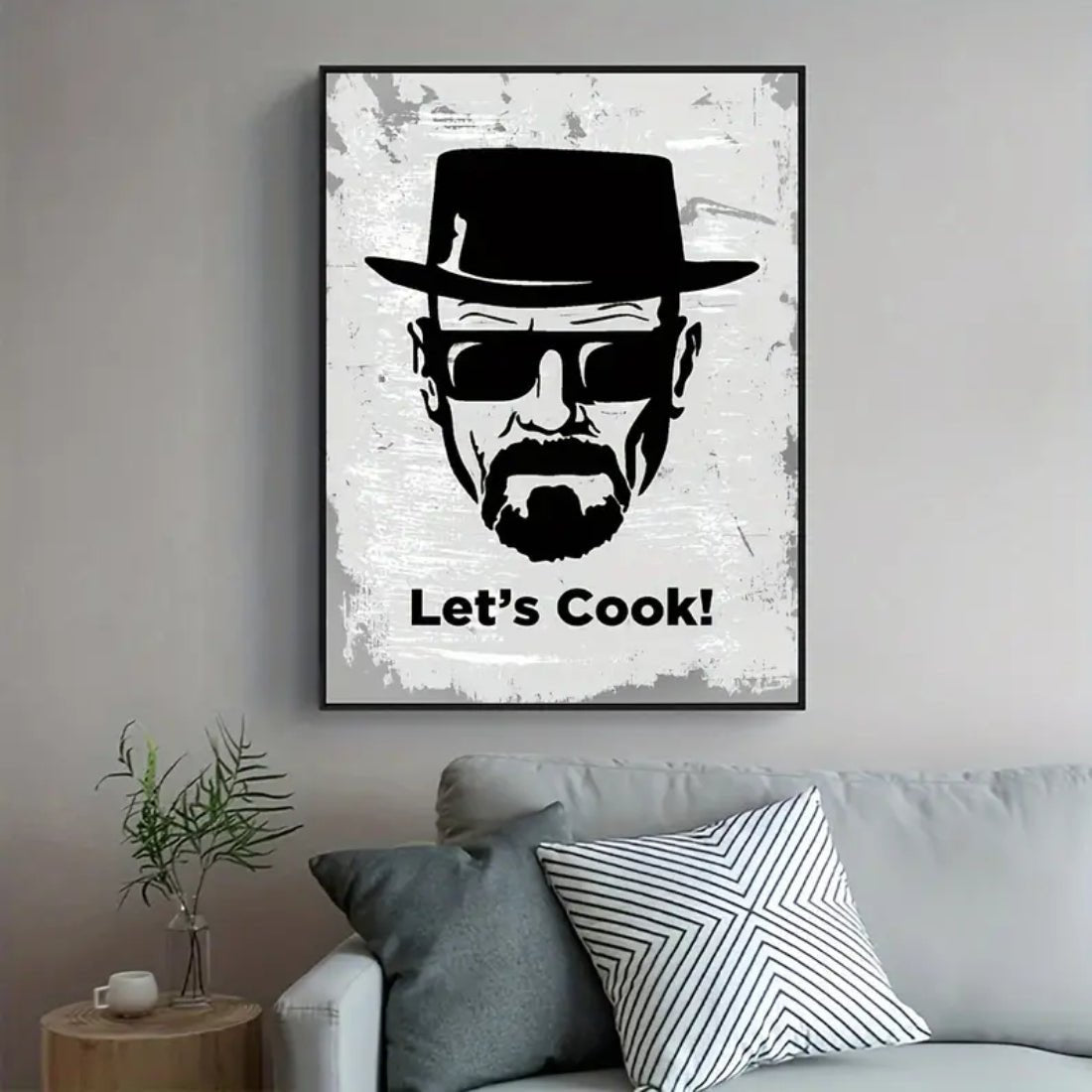 Breaking Bad ''Let's Cook'' Printing Poster (50x1x70cm) - 1 Piece - ملصق - Store 974 | ستور ٩٧٤