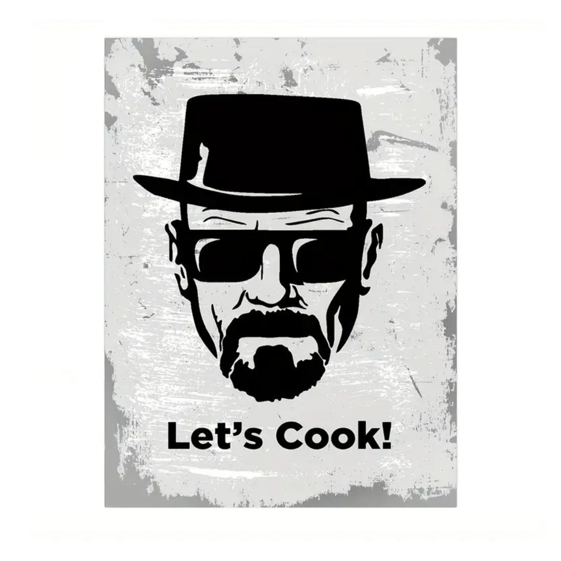 Breaking Bad ''Let's Cook'' Printing Poster (50x1x70cm) - 1 Piece - ملصق - Store 974 | ستور ٩٧٤