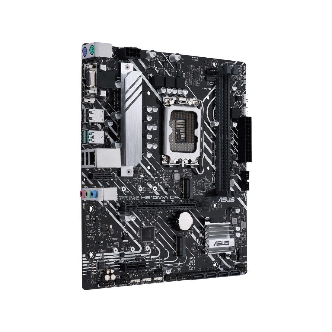 Asus Prime H610M - A DDR4 LGA 1700 Intel Micro - ATX Gaming Motherboard - اللوحة الأم - Store 974 | ستور ٩٧٤