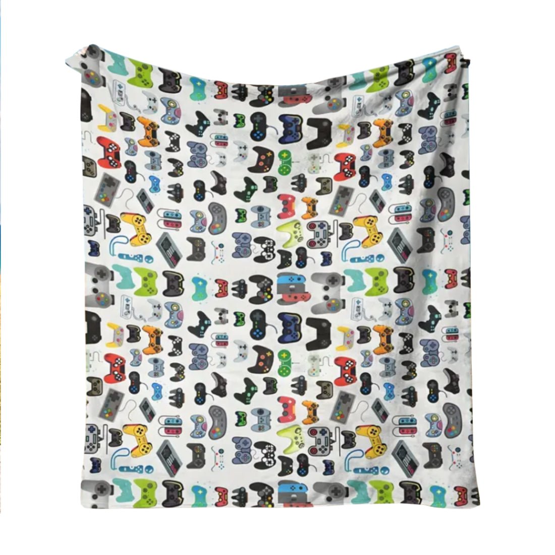 Gaming Controller Pattern Blanket (150x200cm)  - 1 Piece - غطاء - Store 974 | ستور ٩٧٤