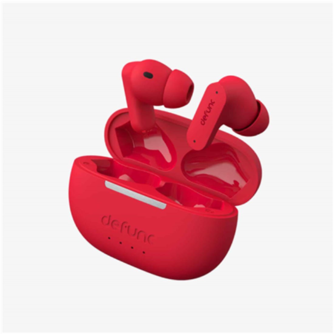 Defunc True Anc Wireless Earbuds - Red - سماعات - Store 974 | ستور ٩٧٤