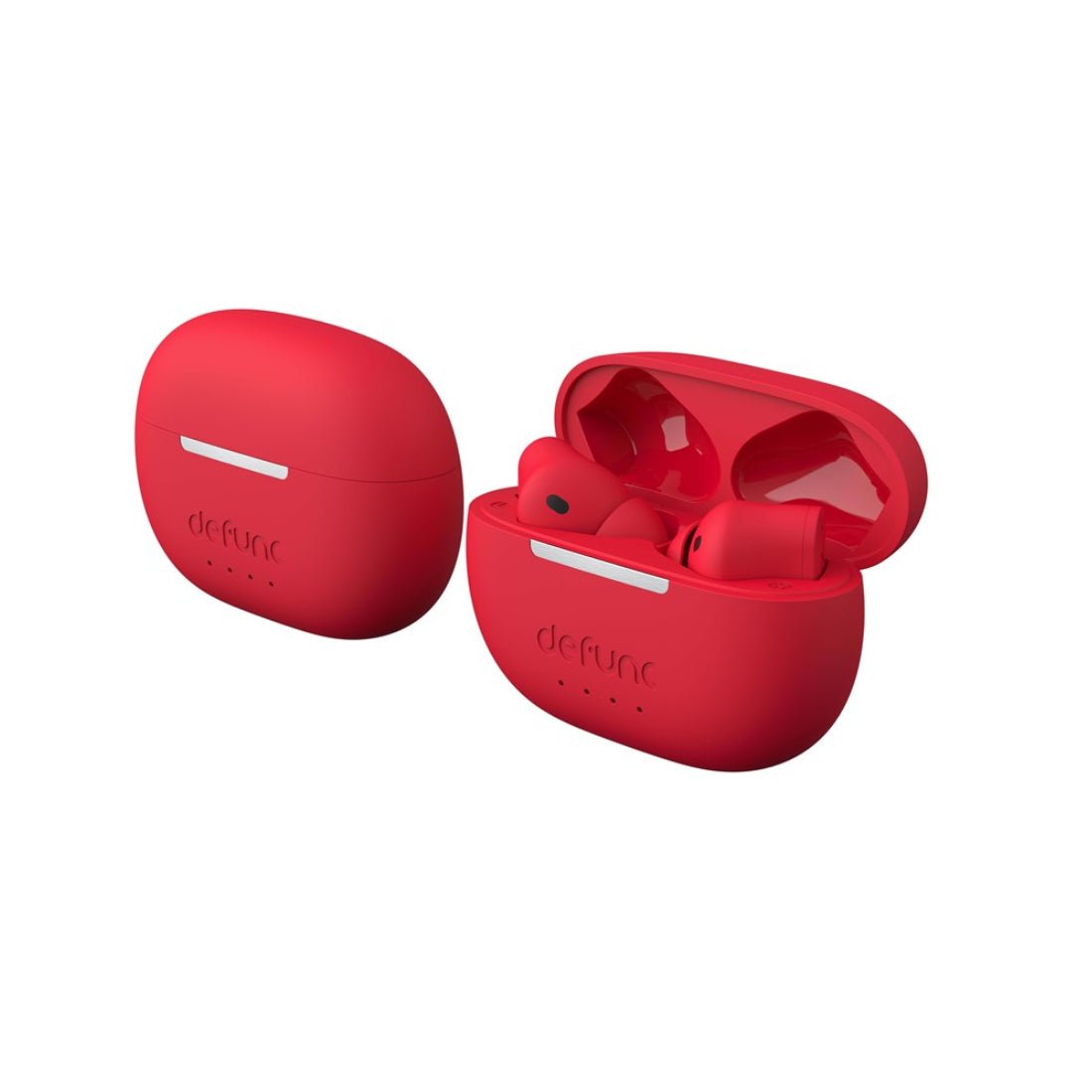 Defunc True Anc Wireless Earbuds - Red - سماعات - Store 974 | ستور ٩٧٤