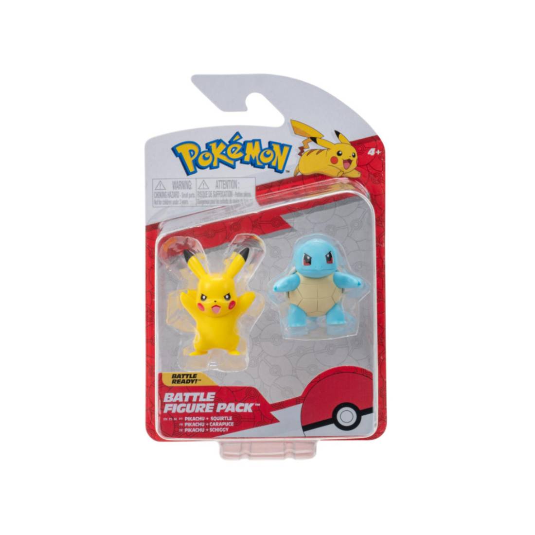 Pokemon Battle Figure Pack Kanto Pikachu & Squirtle - لعبة - Store 974 | ستور ٩٧٤