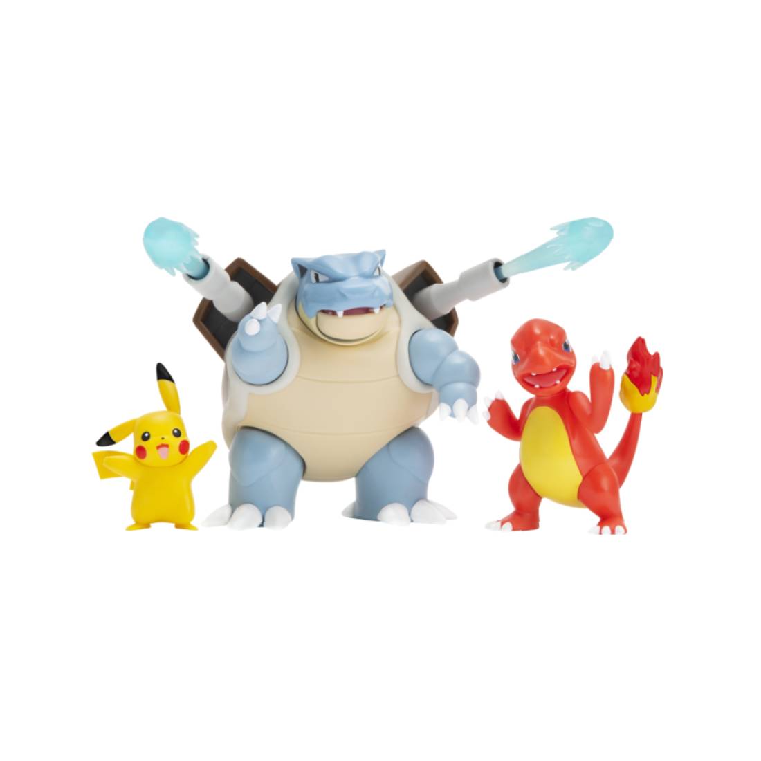 Pokemon Battle Figure Pikachu, Blastoise & Charmeleon - لعبة - Store 974 | ستور ٩٧٤