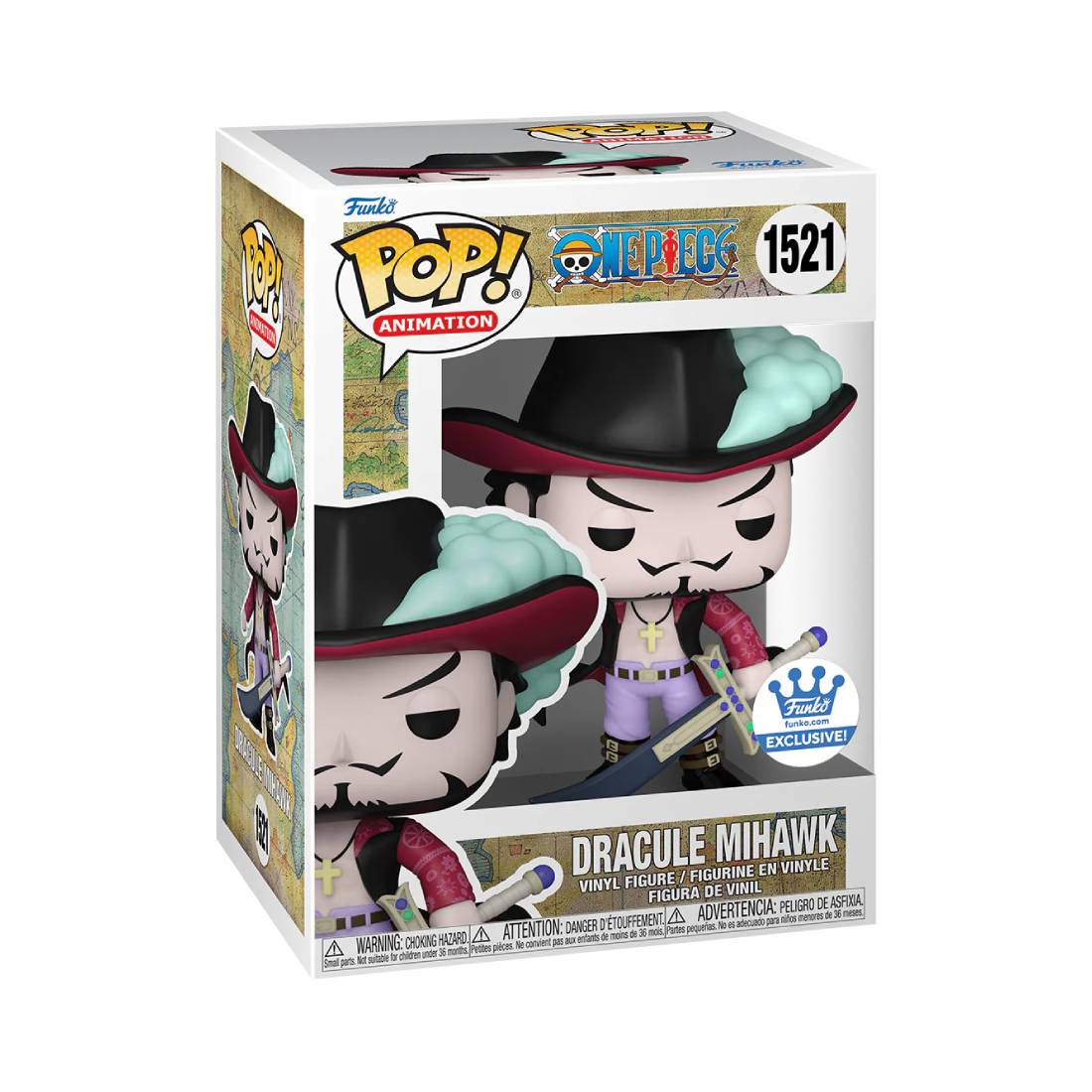 Funko Pop! Animation: One Piece - Dracule Mihawk 1521 - دمية - Store 974 | ستور ٩٧٤