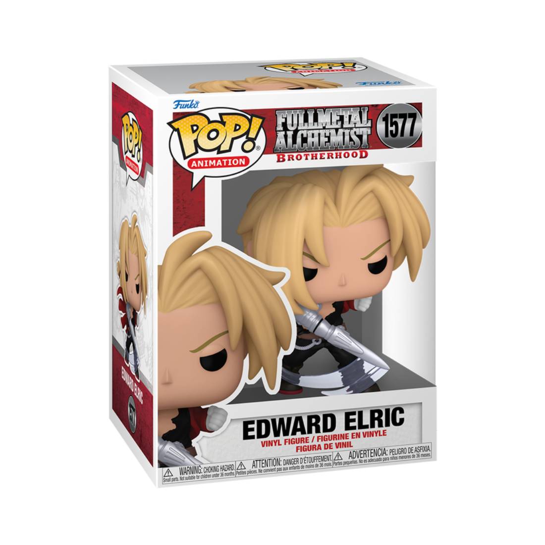 Funko Pop! Animation: FullMetal Alchemist: Brotherhood - E Elric with Blade #1577 - دمية - Store 974 | ستور ٩٧٤