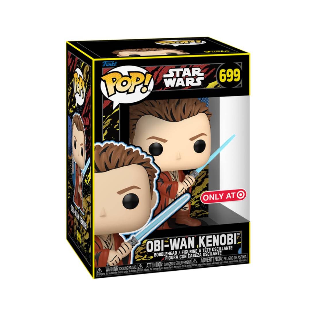 Funko Pop! Star Wars: The Phantom Menace 25th - Obi - Wan #699 - دمية - Store 974 | ستور ٩٧٤