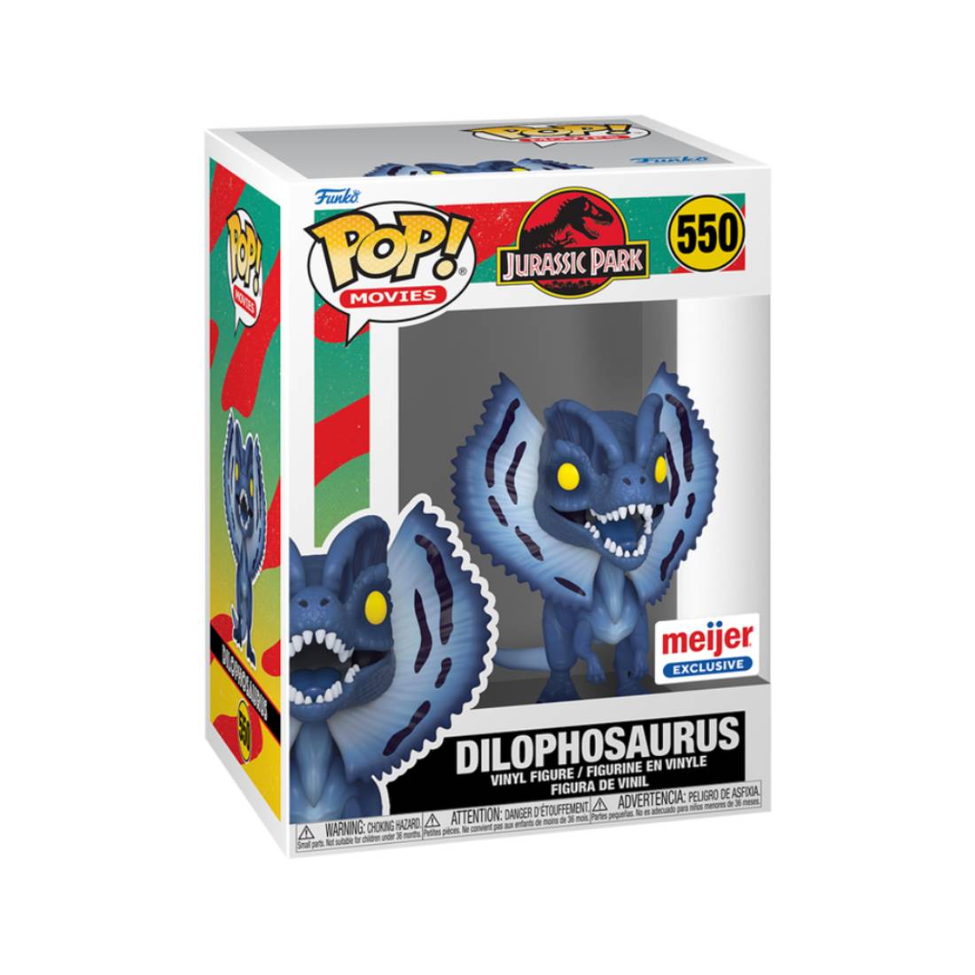 Funko Pop! Movies: Dilophosaurus #550 - دمية Funko Pop! Movies: Dilophosaurus #550 - دمية