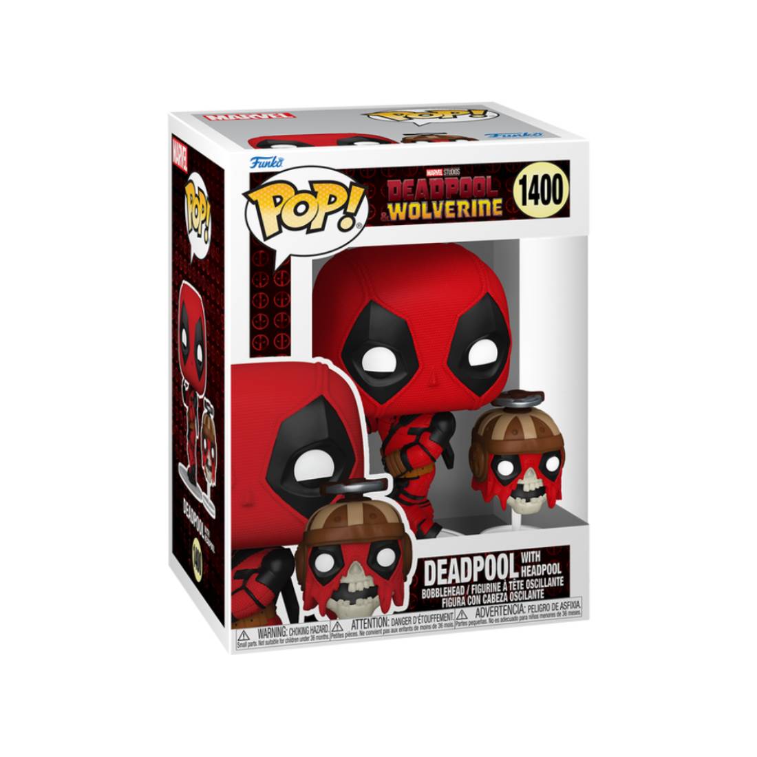 Funko Pop! Marvel: Buddy Deadpool With Headpool #1400 - دمية - Store 974 | ستور ٩٧٤