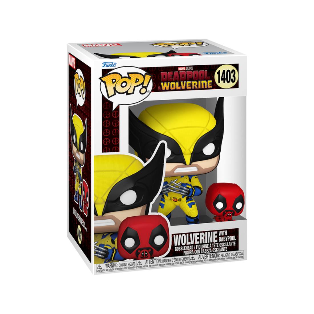 Funko Pop! Marvel: Buddy Wolverine With Babypool #1403 - دمية - Store 974 | ستور ٩٧٤