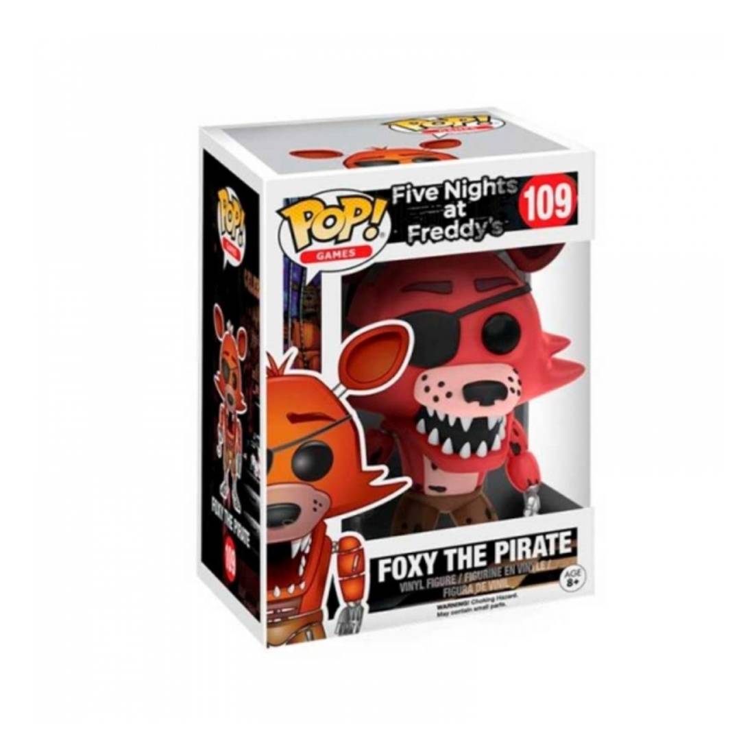 Funko Pop! Games: Five Night at Freddys - Foxy The Pirate #109 - دمية - Store 974 | ستور ٩٧٤