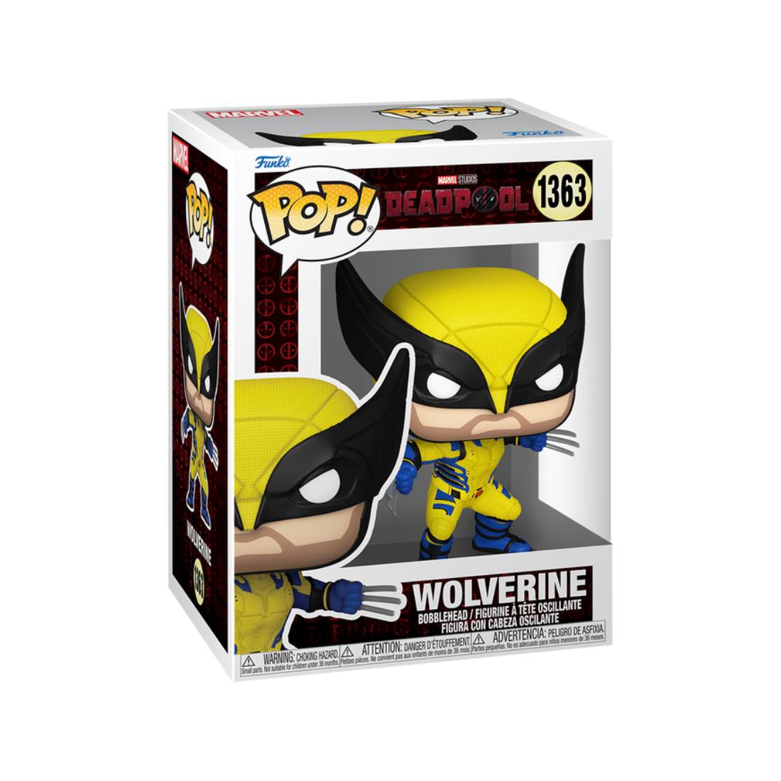 FunkoPop! Marvel: Deadpool 3 - Wolverine #1363 - دمية - Store 974 | ستور ٩٧٤