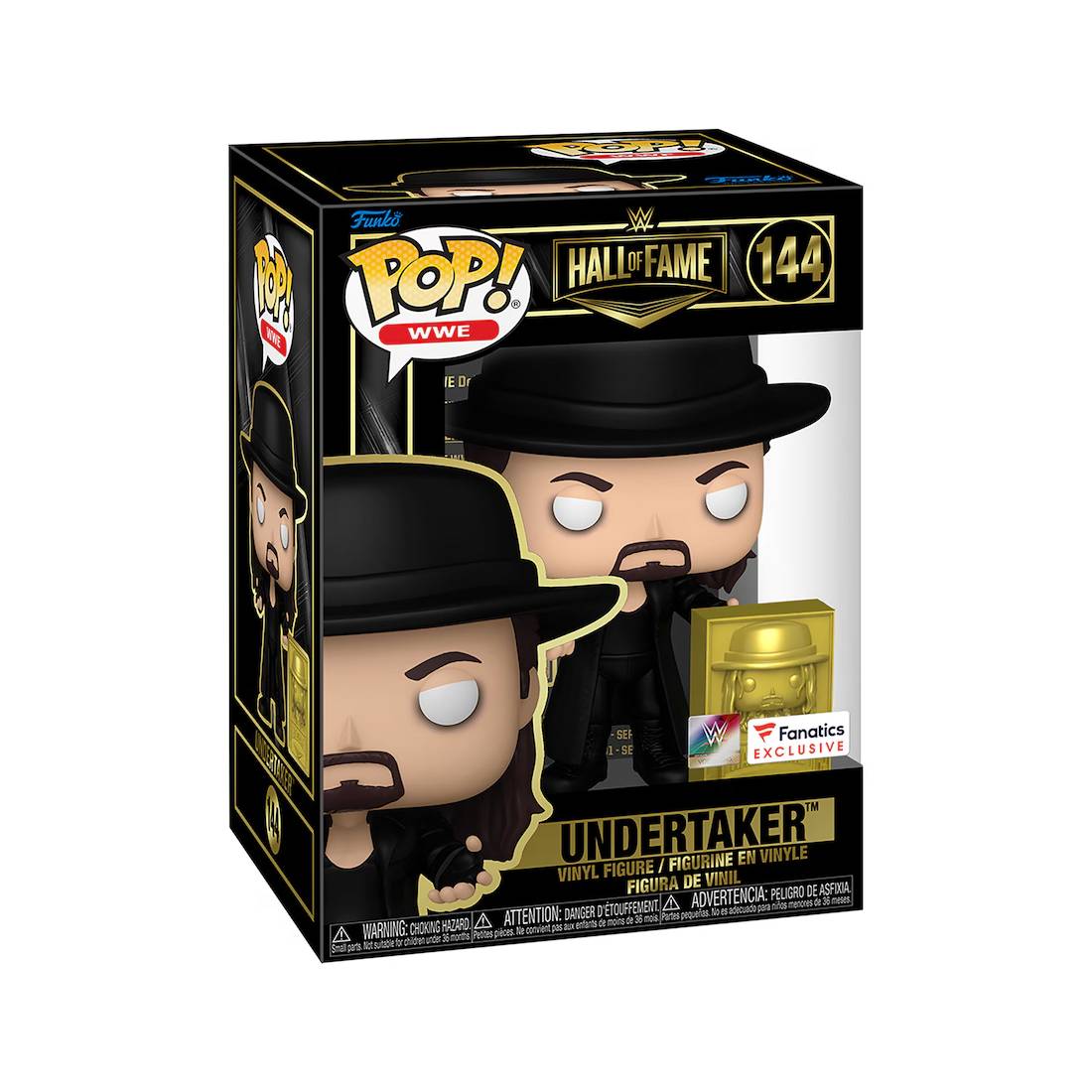 Funko Pop! WWE: Hall of Fame - Undertaker #144 - دمية - Store 974 | ستور ٩٧٤