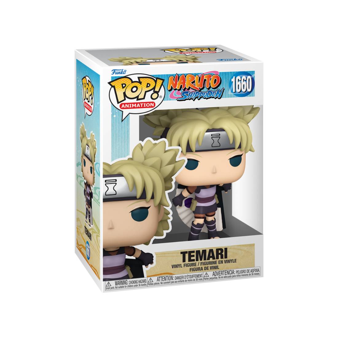 Funko Pop! Animation: Naruto - Temari #1660 - دمية Funko Pop! Animation: Naruto - Temari #1660 - دمية