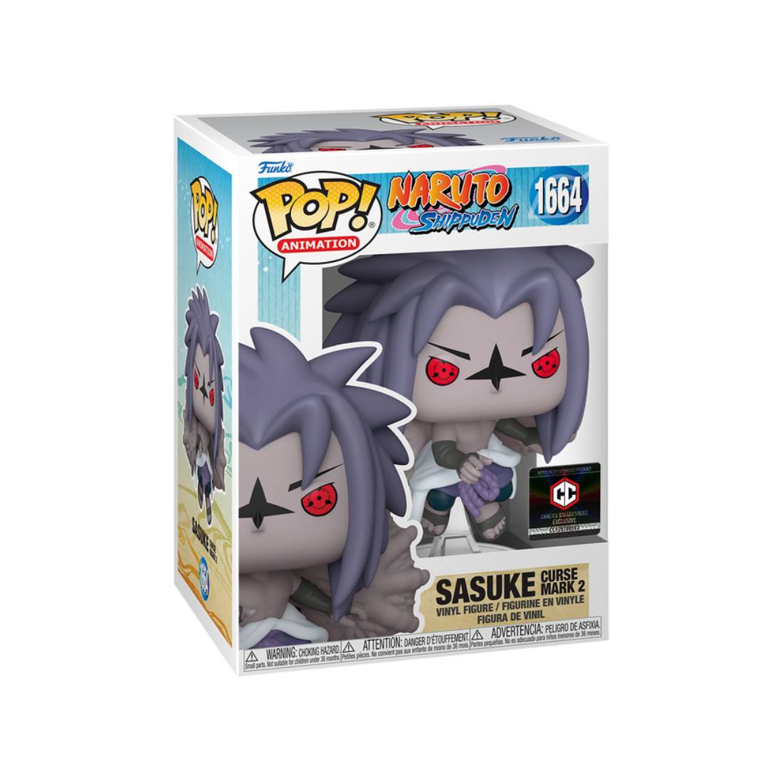 Funko Pop! Animation: Naruto - Sasuke Curse Mark 2#1664 - دمية - Store 974 | ستور ٩٧٤