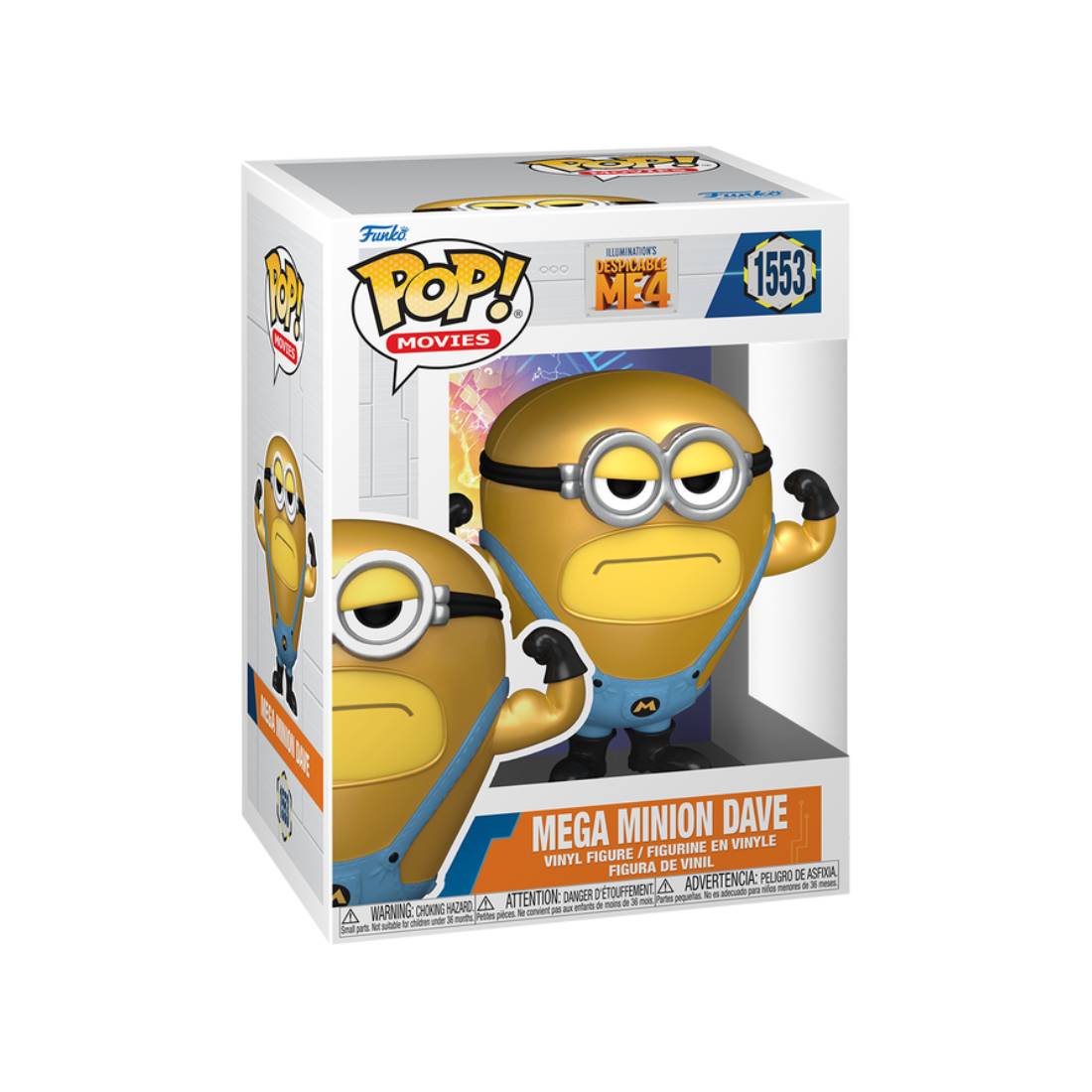 Funko Pop! Movies: Despicable Me 4 - Mega Minion Dave #1553 - دمية - Store 974 | ستور ٩٧٤