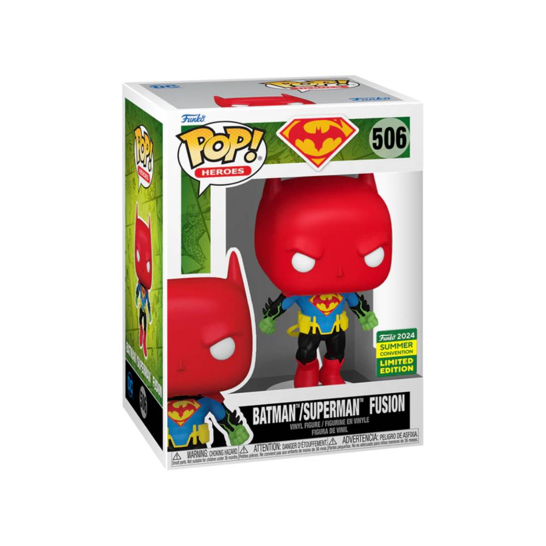 Funko Pop! Heroes: DC Comics - Superman (SDCC'24) #506 - دمية - Store 974 | ستور ٩٧٤