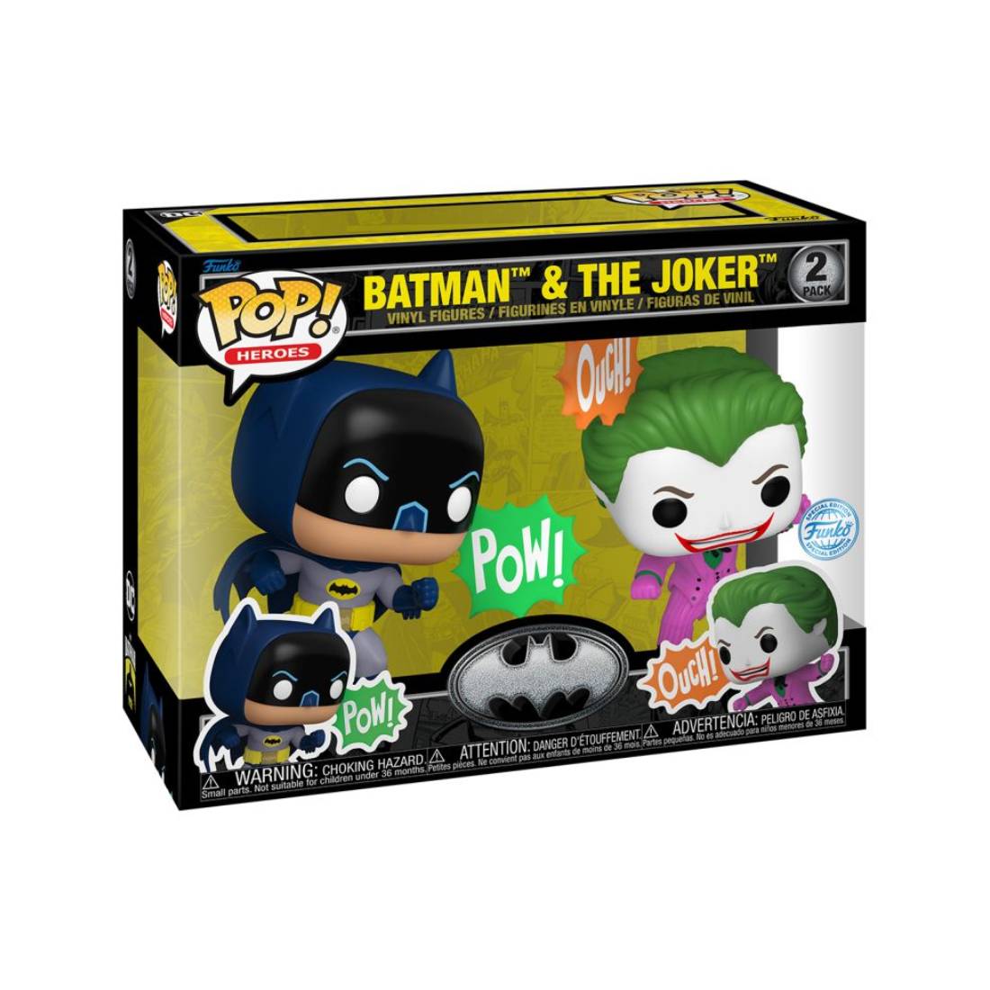 Funko Pop! Heroes: Batman 85th - Joker & Batman #2 - دمية - Store 974 | ستور ٩٧٤