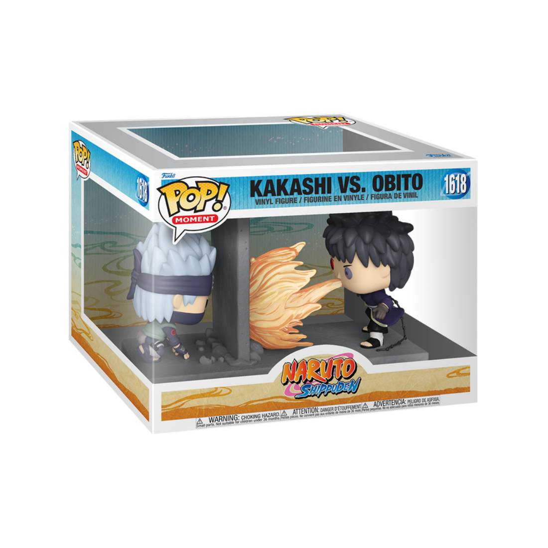 Funko Pop Moment! Animation: Naruto - Kakashi Vs Obito #1618 - دمية - Store 974 | ستور ٩٧٤