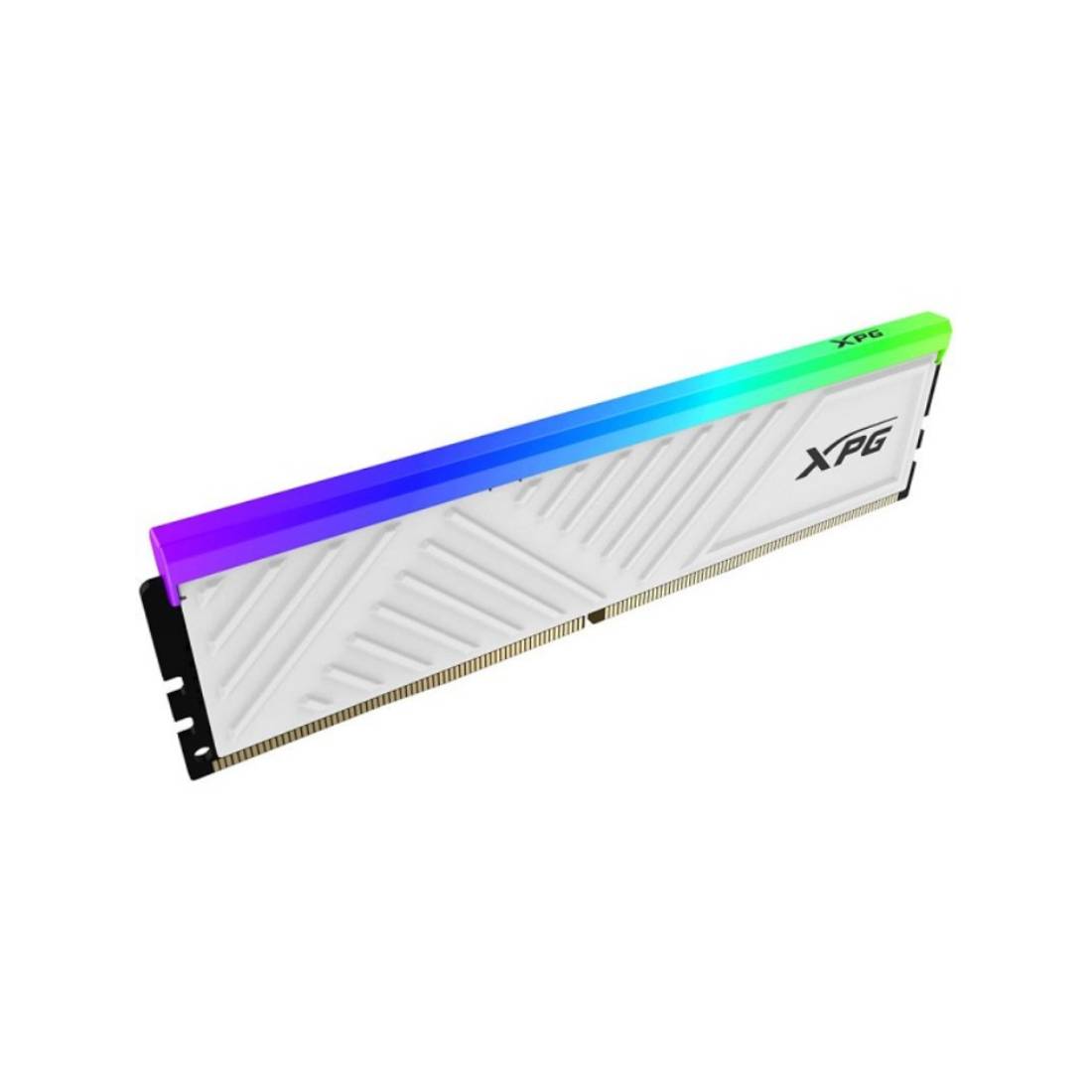 Adata XPG D35G 8GB DDR4 3600Mhz RGB RAM - White - الذاكرة العشوائية - Store 974 | ستور ٩٧٤