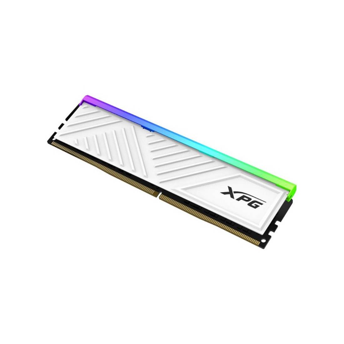 Adata XPG D35G 8GB DDR4 3600Mhz RGB RAM - White - الذاكرة العشوائية - Store 974 | ستور ٩٧٤