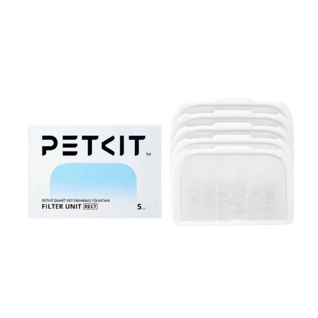 Petkit Fountain Filter Unit 5.0 For Water Fountain, Replacement Filters - 5 Pcs - فلاتر - Store 974 | ستور ٩٧٤