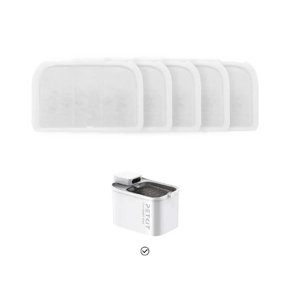 Petkit Fountain Filter Unit 5.0 For Water Fountain, Replacement Filters - 5 Pcs - فلاتر - Store 974 | ستور ٩٧٤